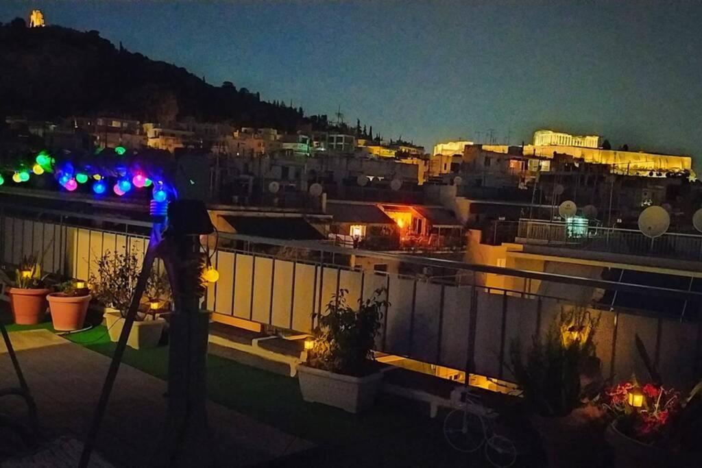Rooftop Studio, Acropolis View! Athens Exterior photo