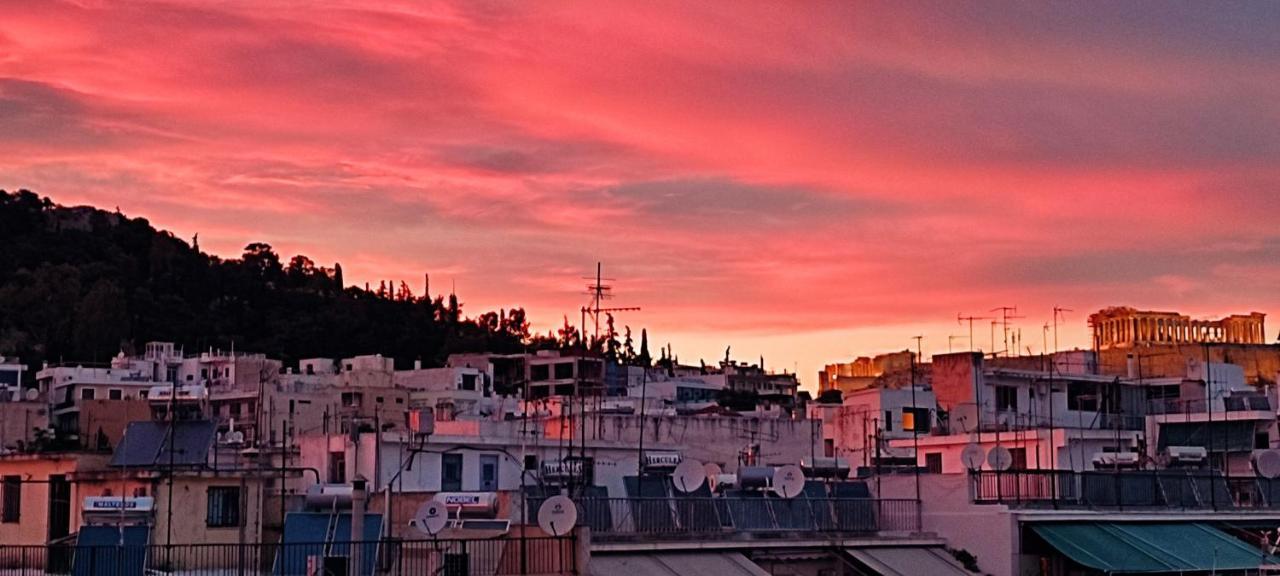 Rooftop Studio, Acropolis View! Athens Exterior photo
