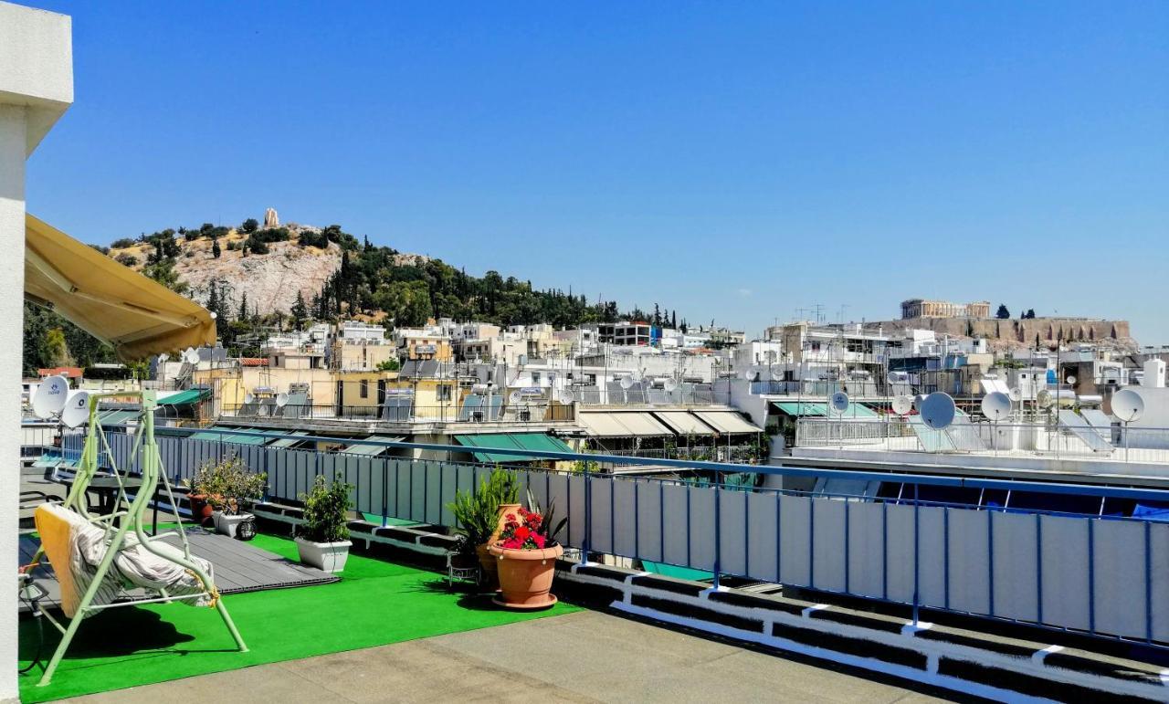 Rooftop Studio, Acropolis View! Athens Exterior photo